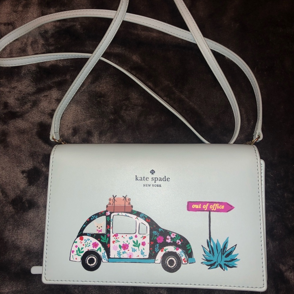 Kate Spade out of office wallet clutch crossbody